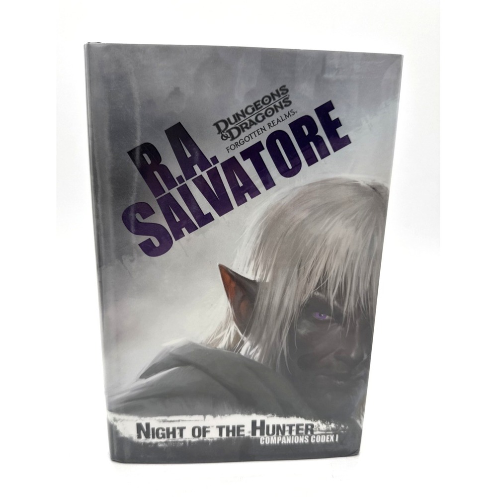 RA Salvatore Night of the Hunter HC Companions Codex  *1st Print/1st Ed* Ex-Lib